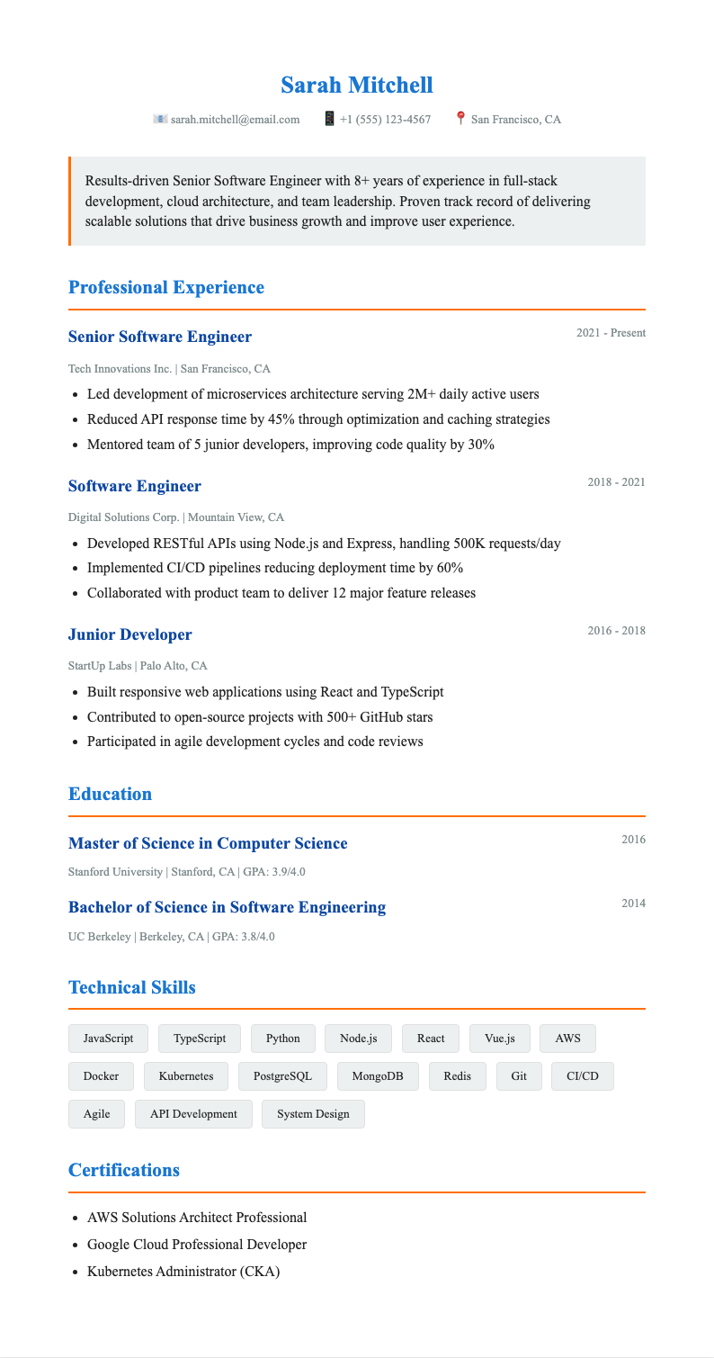 AI research resume